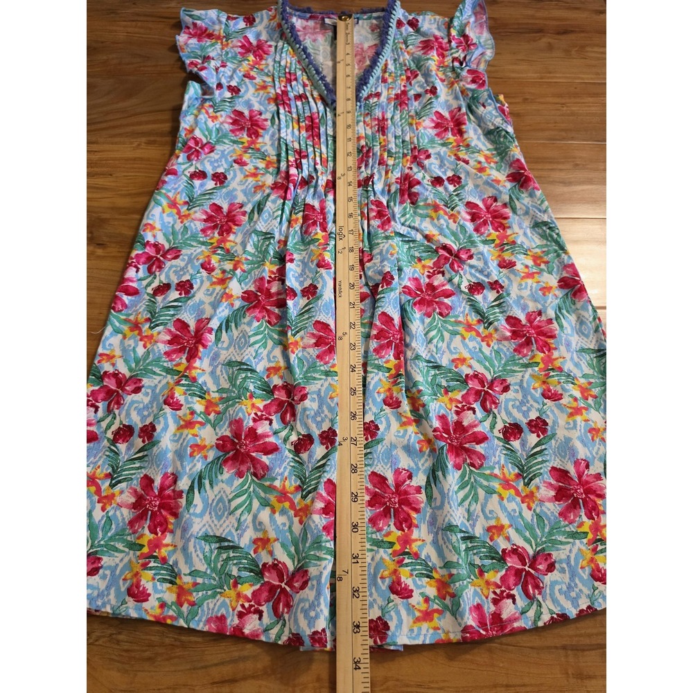 Island Collection Stella Parker Magical Floral Swing Dress Womens Small CY20222 - Picture 7 of 10